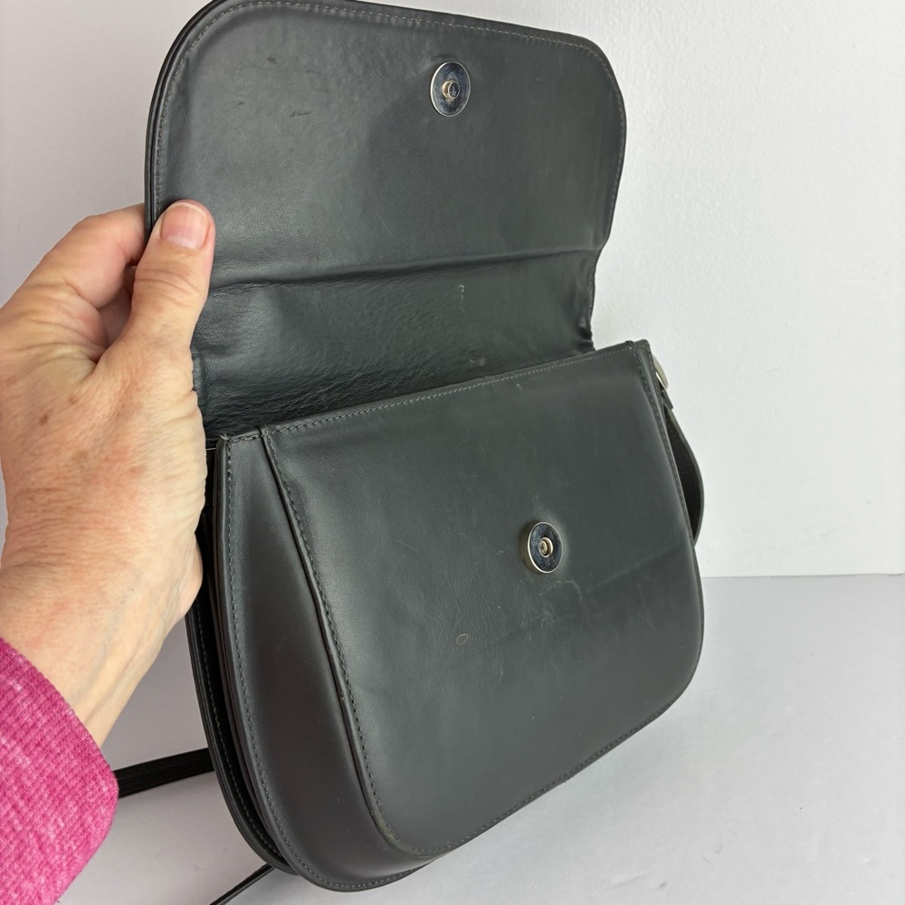 Coccinelle Gray Crossbody Purse - Picture 6 of 13